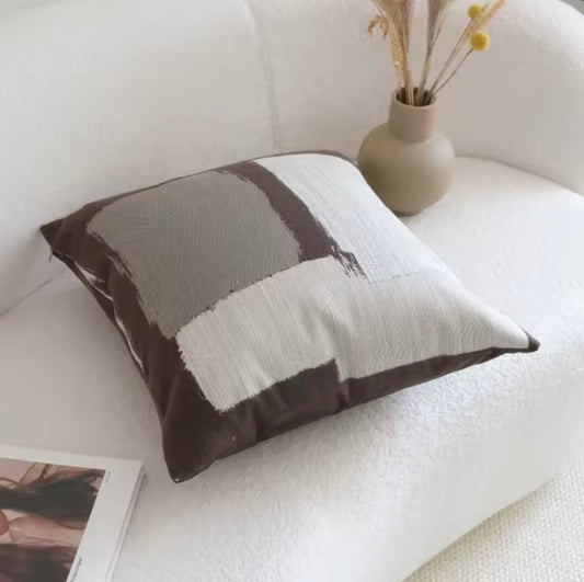 Cushion Cover- Dusty Blush Border Edge