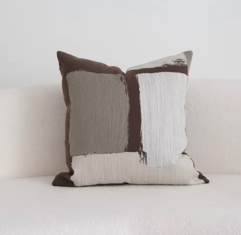 Cushion Cover- Dusty Blush Border Edge
