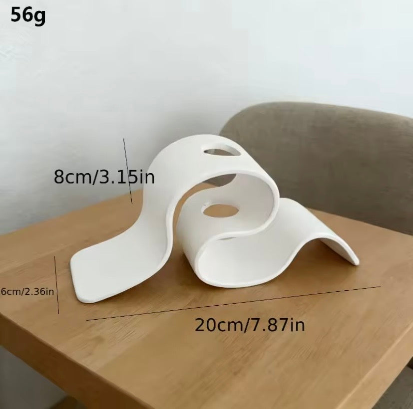 Sculpted Flow Bud Vase
